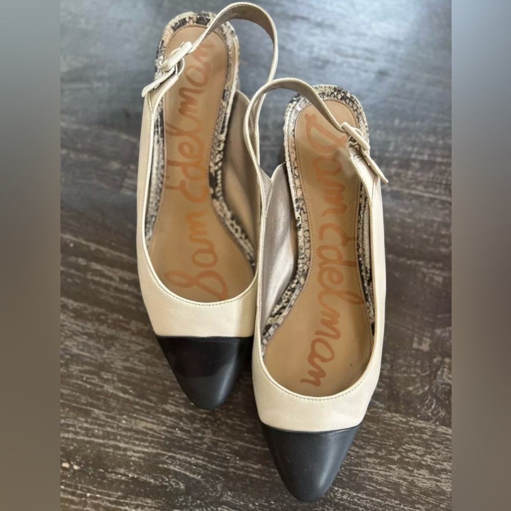 Sam Edelman Black/Ivory